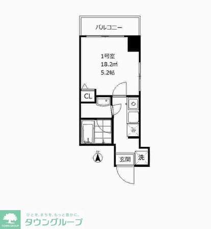 銀座アパートメントハウスの物件間取画像